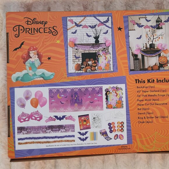 Disney Princess Trunk or Treat Kit 200-Piece "Halloween" Set, Props, NEW - Picture 9 of 16